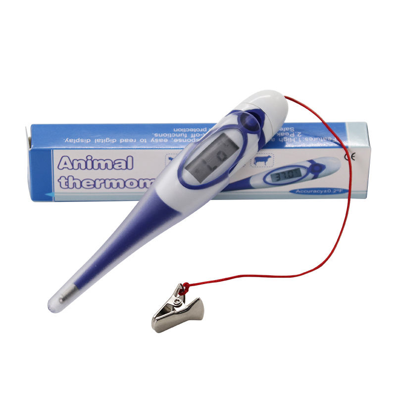 Digital Thermometer Probe - Professional Animal Digital Thermometer with Soft
