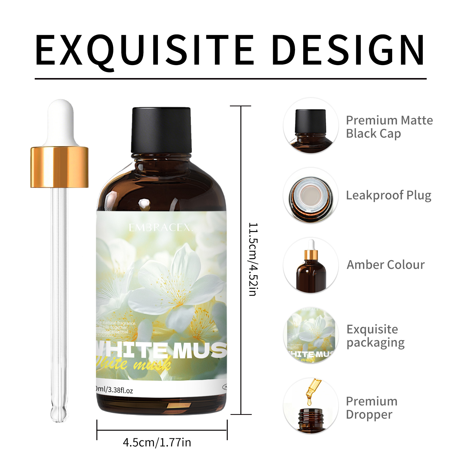 100ml White Musk Fragrance Oil - Candle Making Supplies Fragrance Oils ulasan dan harga
