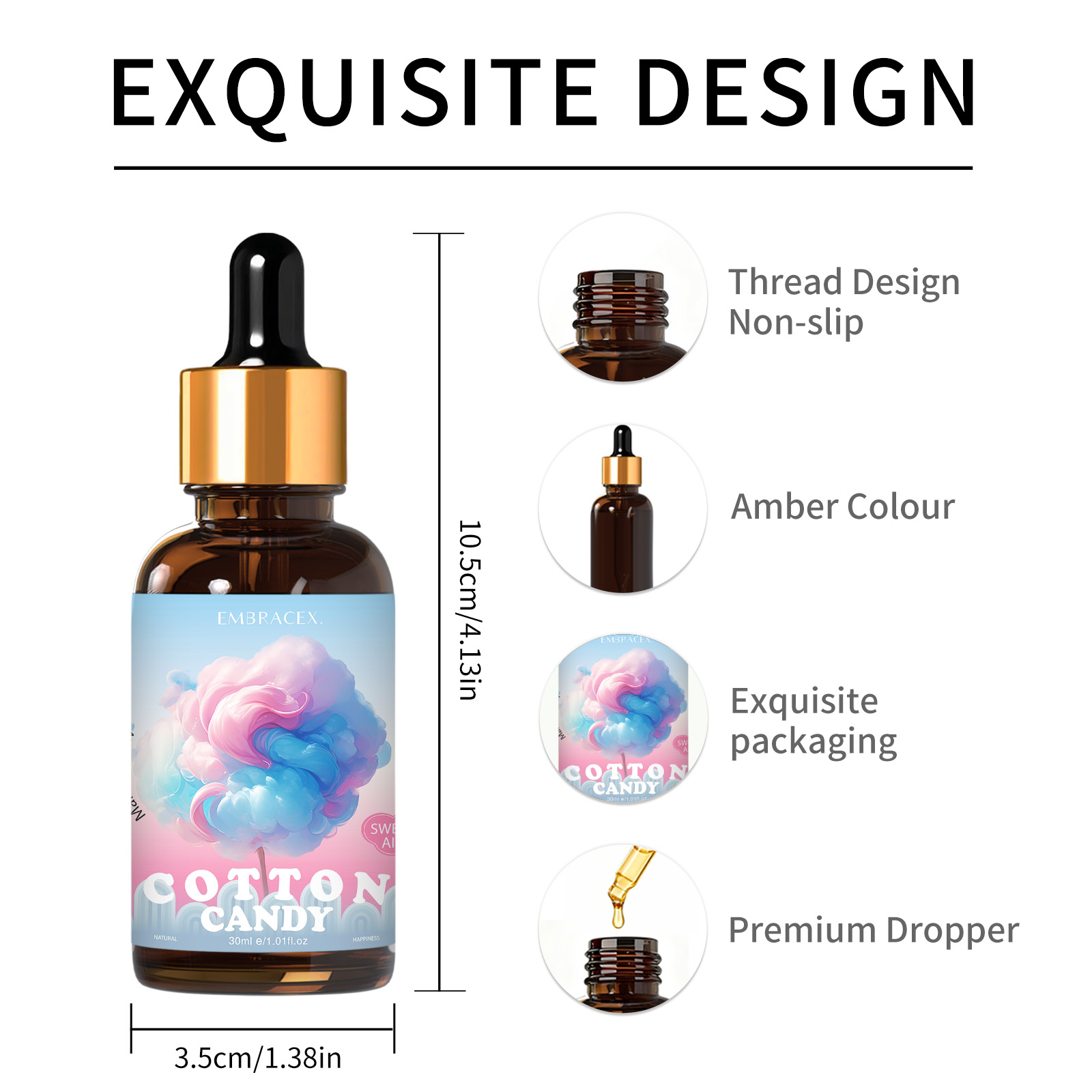 30ml Cotton Candy Fragrance Oi - Candle Making Supplies Fragrance Oils ulasan dan harga