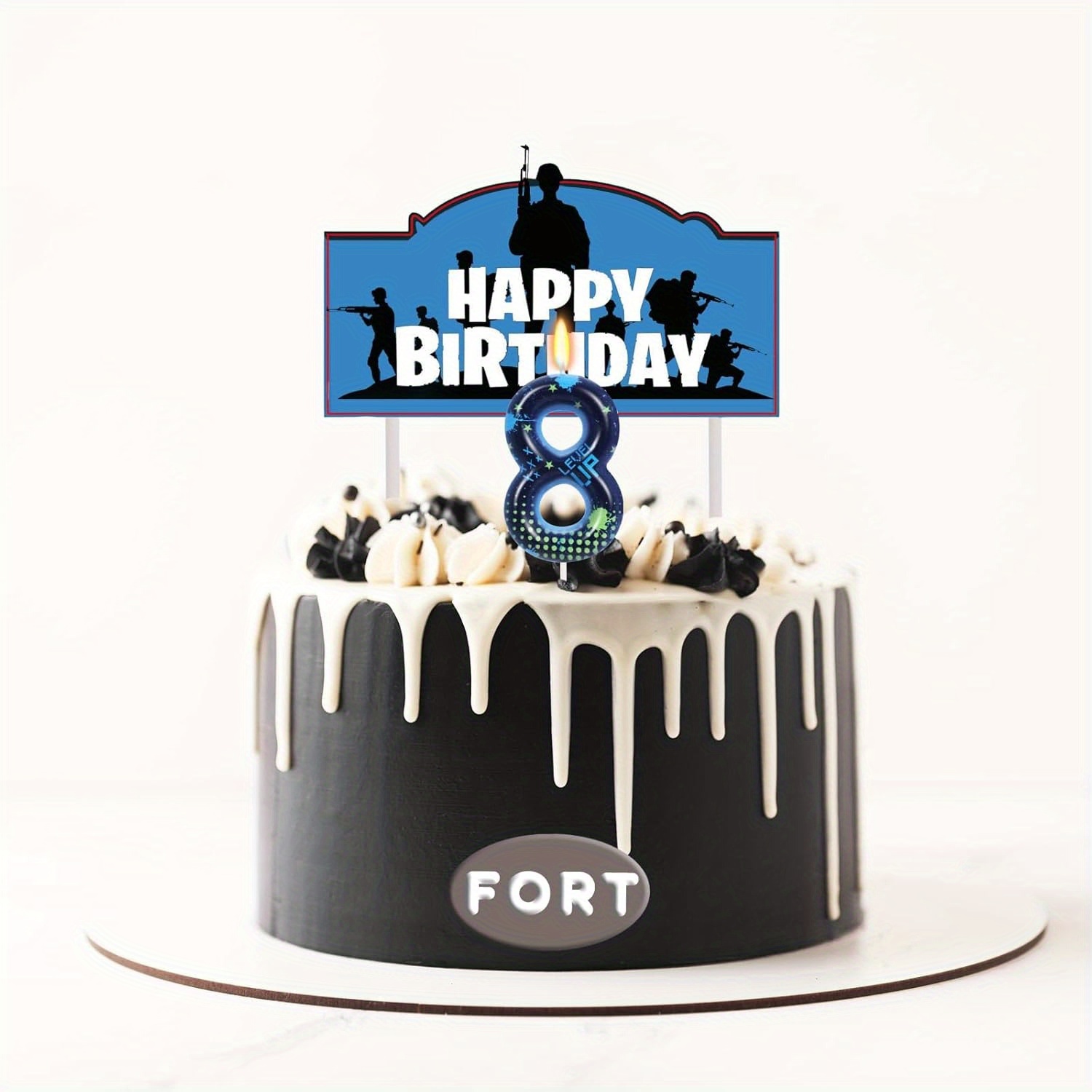 Blue Game Boy 0-9 Birthday Can - Candle Supplies Video ulasan dan harga