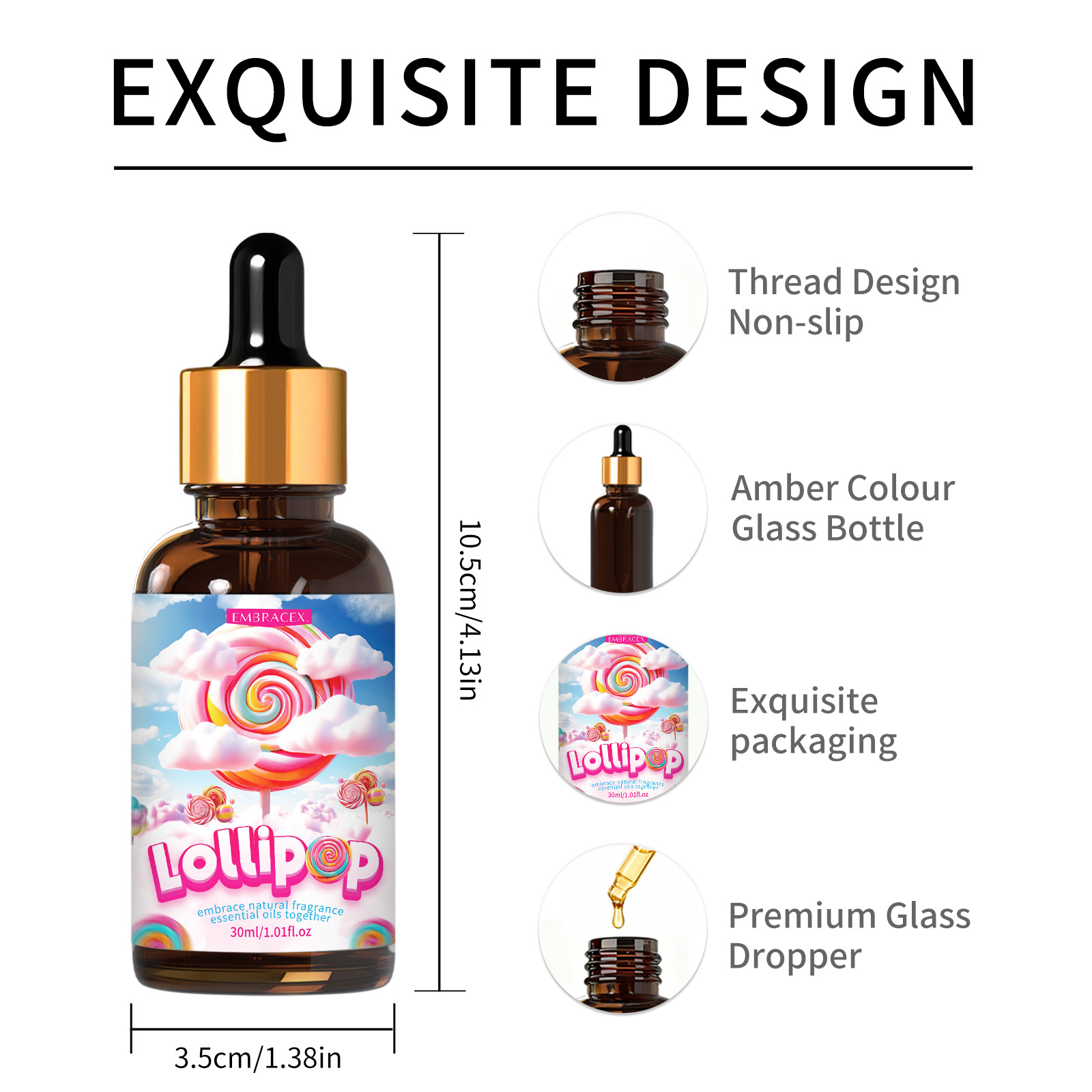 30ml  Lollipop Fragrance Oils  - Candle Making Supplies Fragrance Oils ulasan dan harga