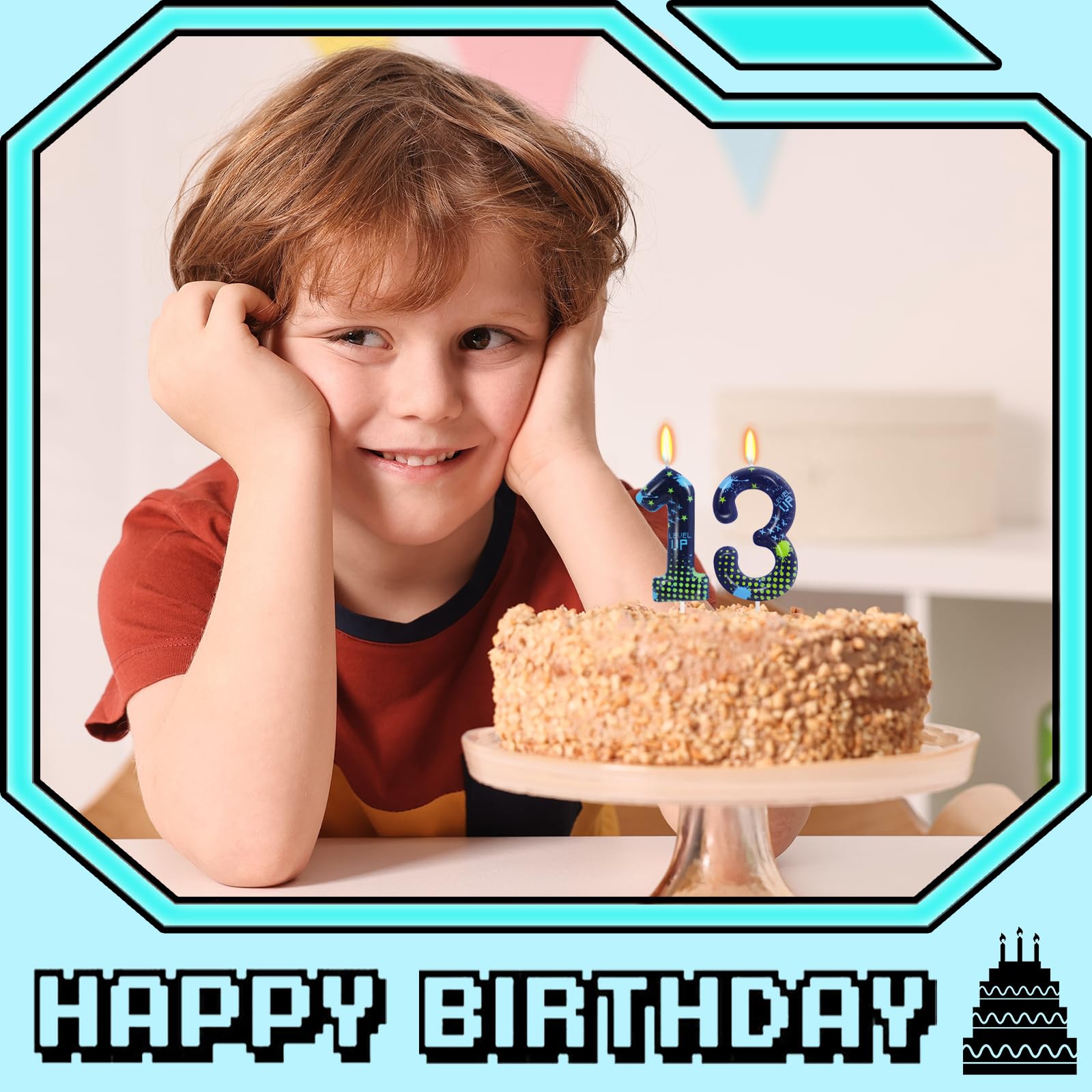Birthday Candles for Boys Numb - Candle Supplies Video ulasan dan harga