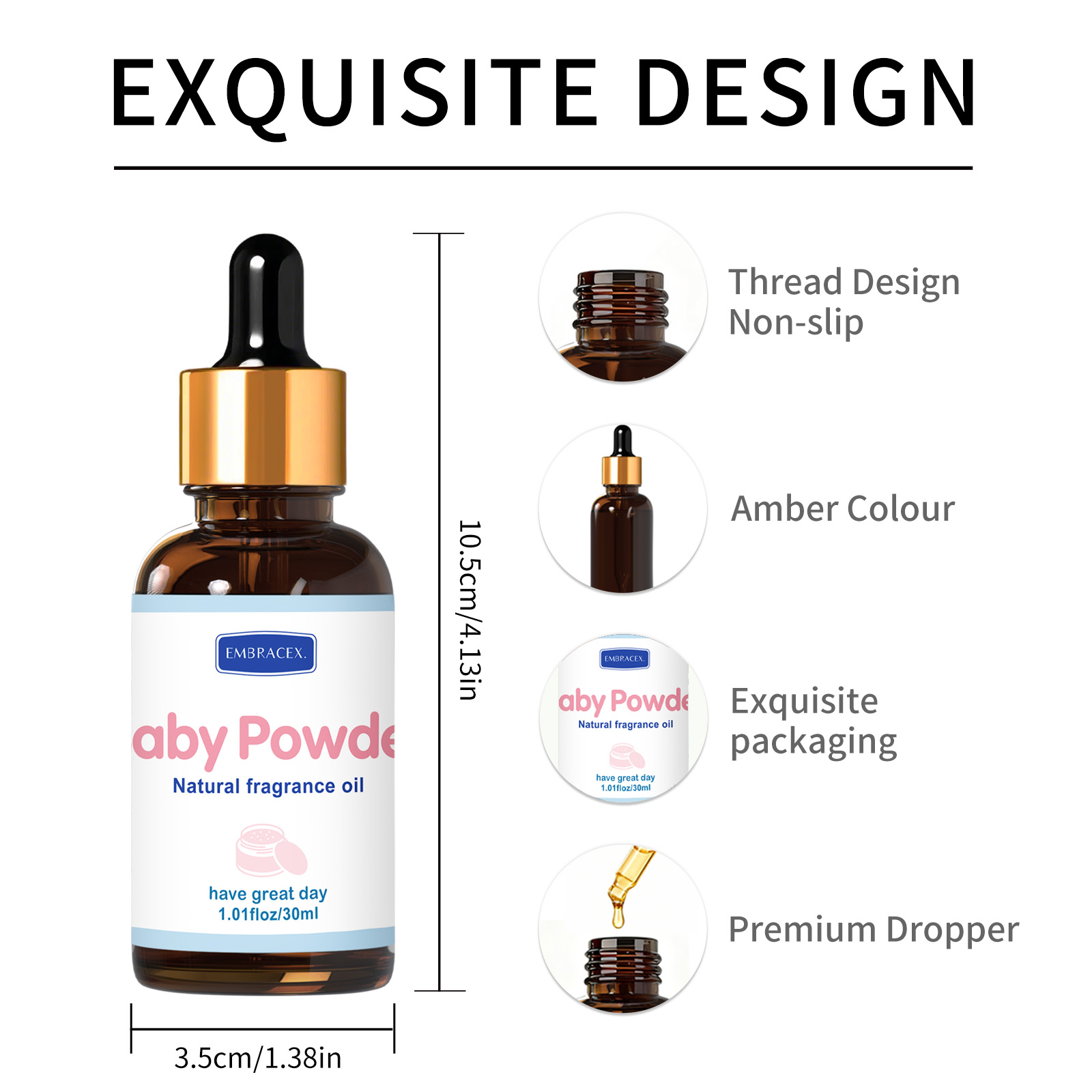30ml Baby Powder Fragrance Oil - Candle Making Supplies Fragrance Oils ulasan dan harga