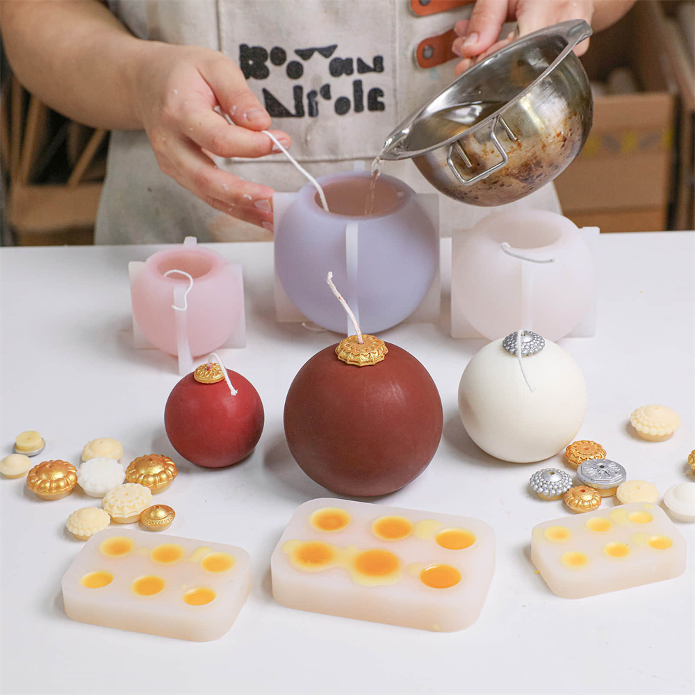 Nicole Christmas Bauble Candle - Candle Making Supplies For Beginners ulasan dan harga