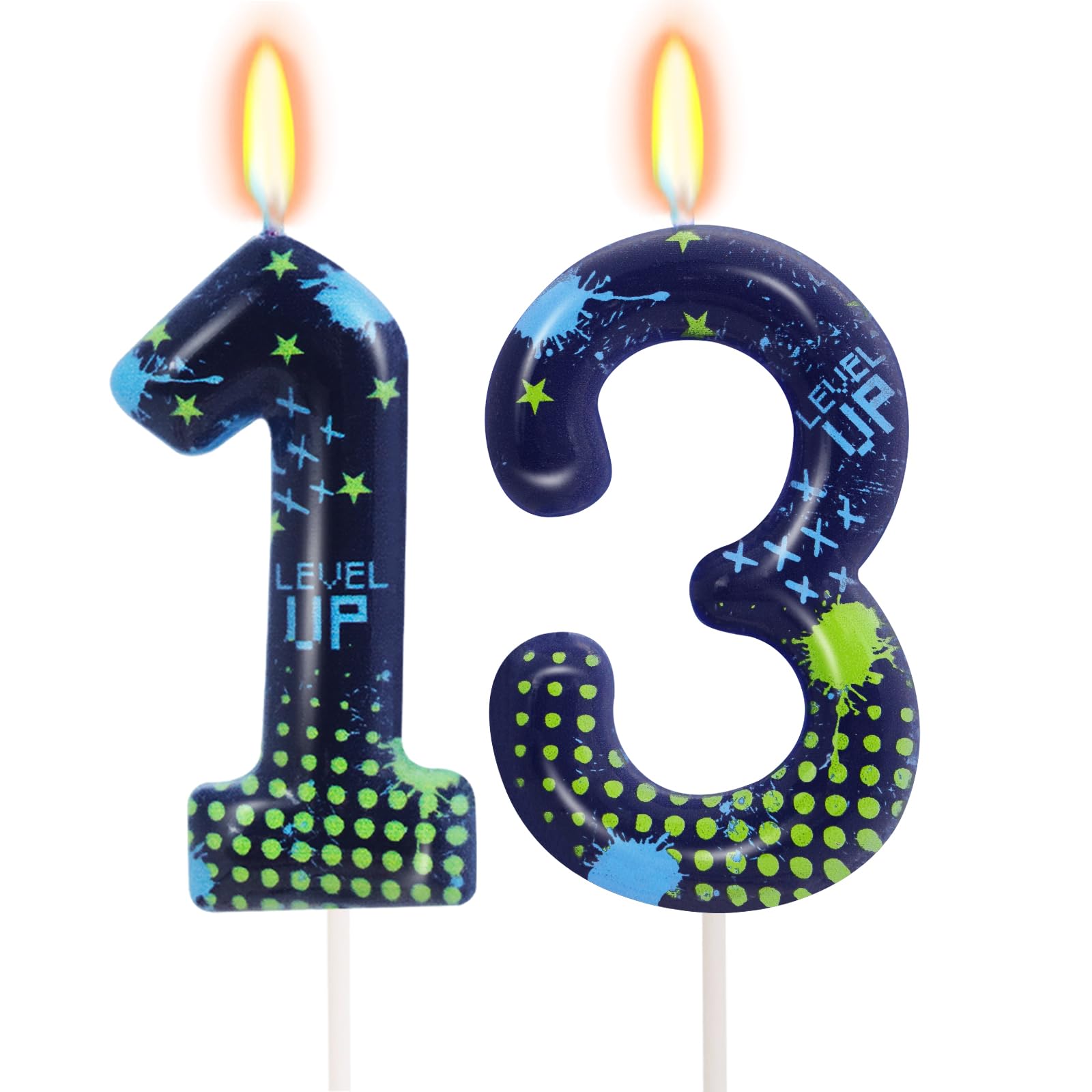Birthday Candles for Boys Numb - Candle Supplies Video ulasan dan harga