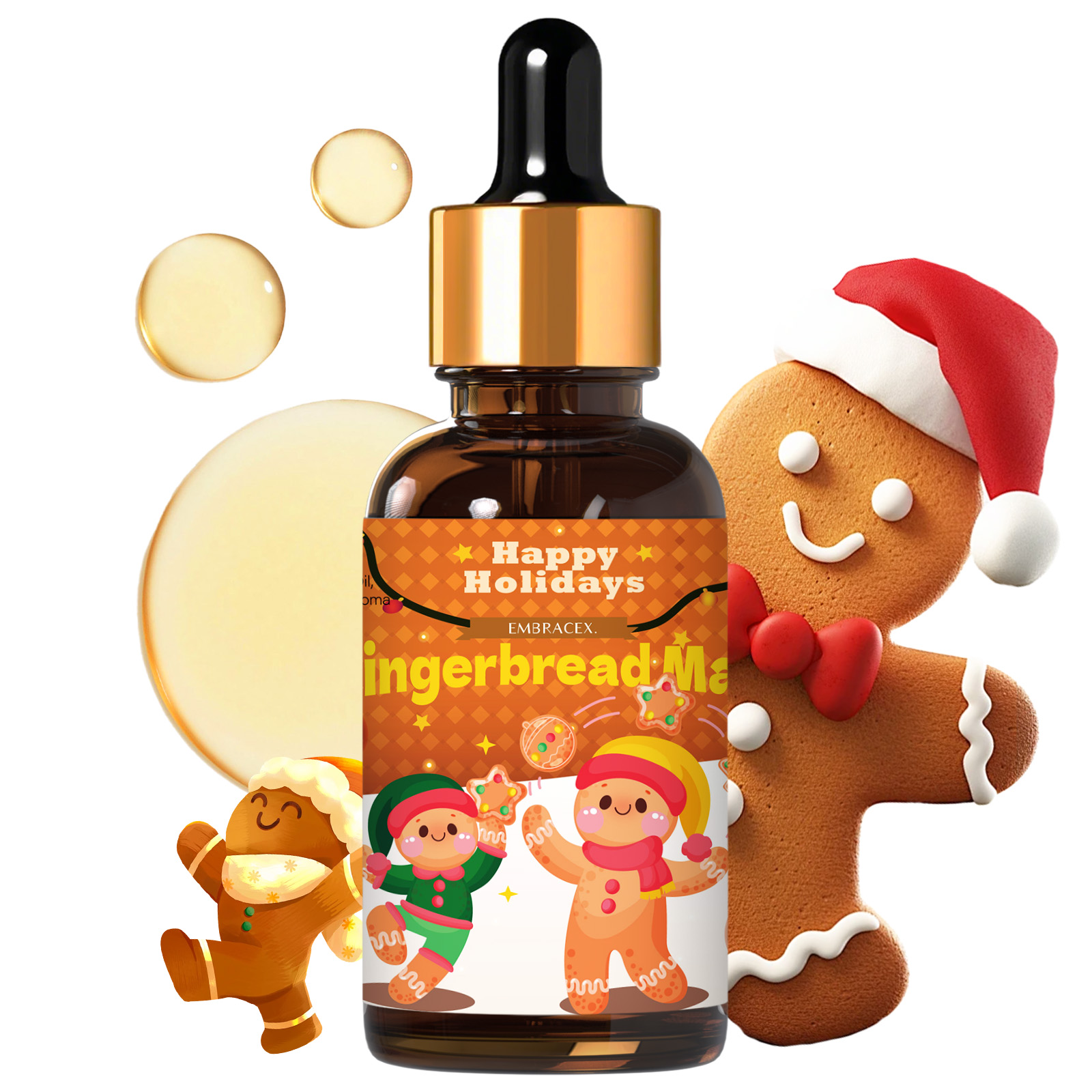 30ml Gingerbread Man Fragrance - Candle Making Supplies Fragrance Oils ulasan dan harga