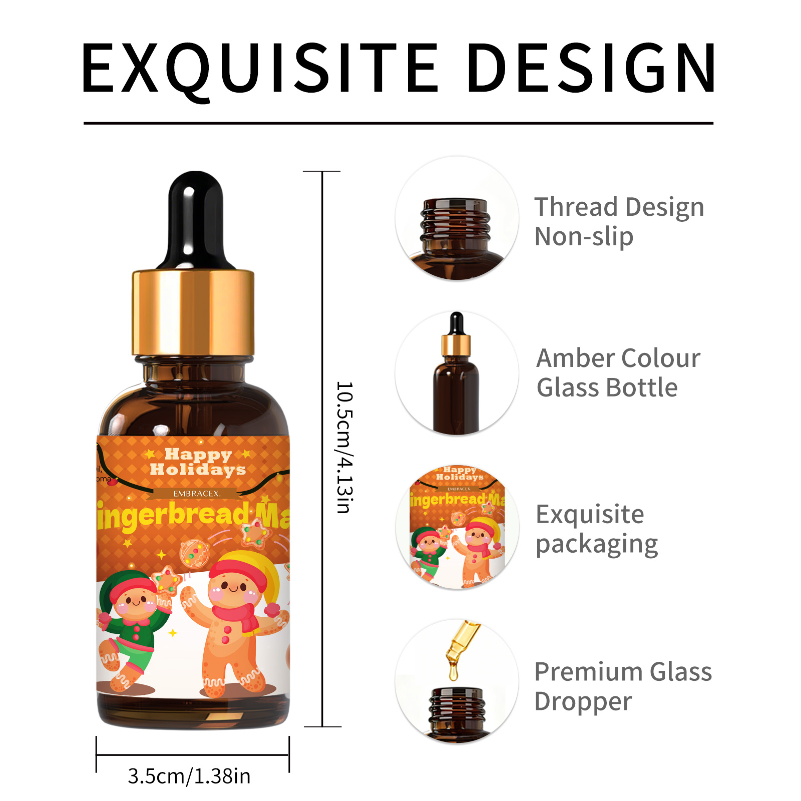 30ml Gingerbread Man Fragrance - Candle Making Supplies Fragrance Oils ulasan dan harga