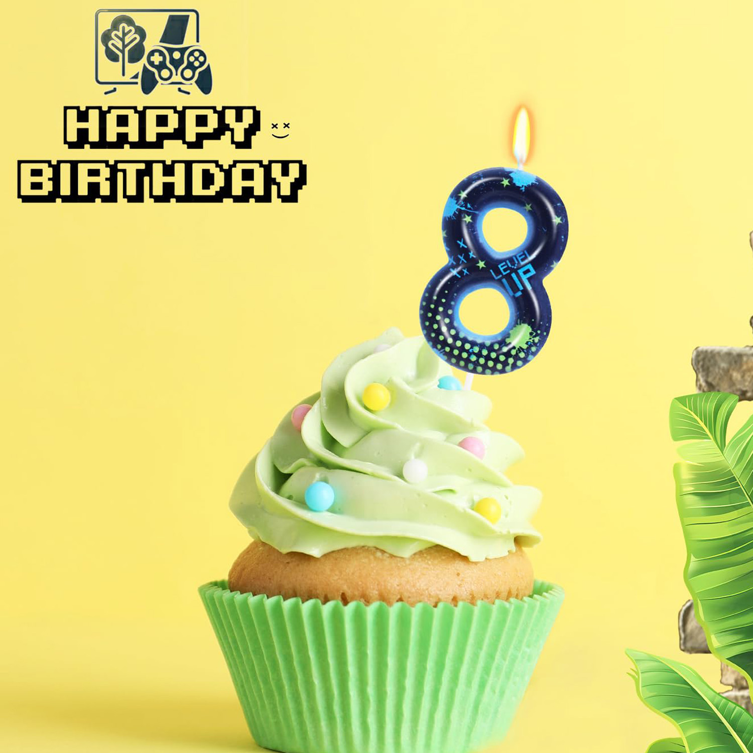Birthday Candles for Boys Numb - Candle Supplies Video ulasan dan harga