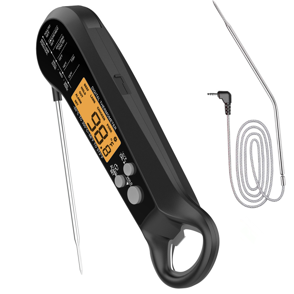Long Cable Professional Meat T - Digital Thermometer Probe ulasan dan harga